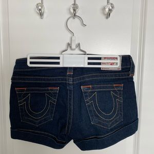 True Religion denim shorts